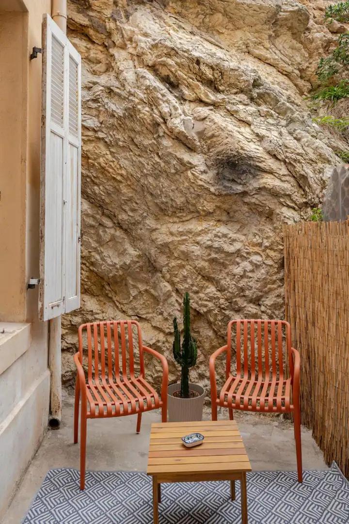 "La Baigneuse" Vallon Des Auffes マルセイユ エクステリア 写真